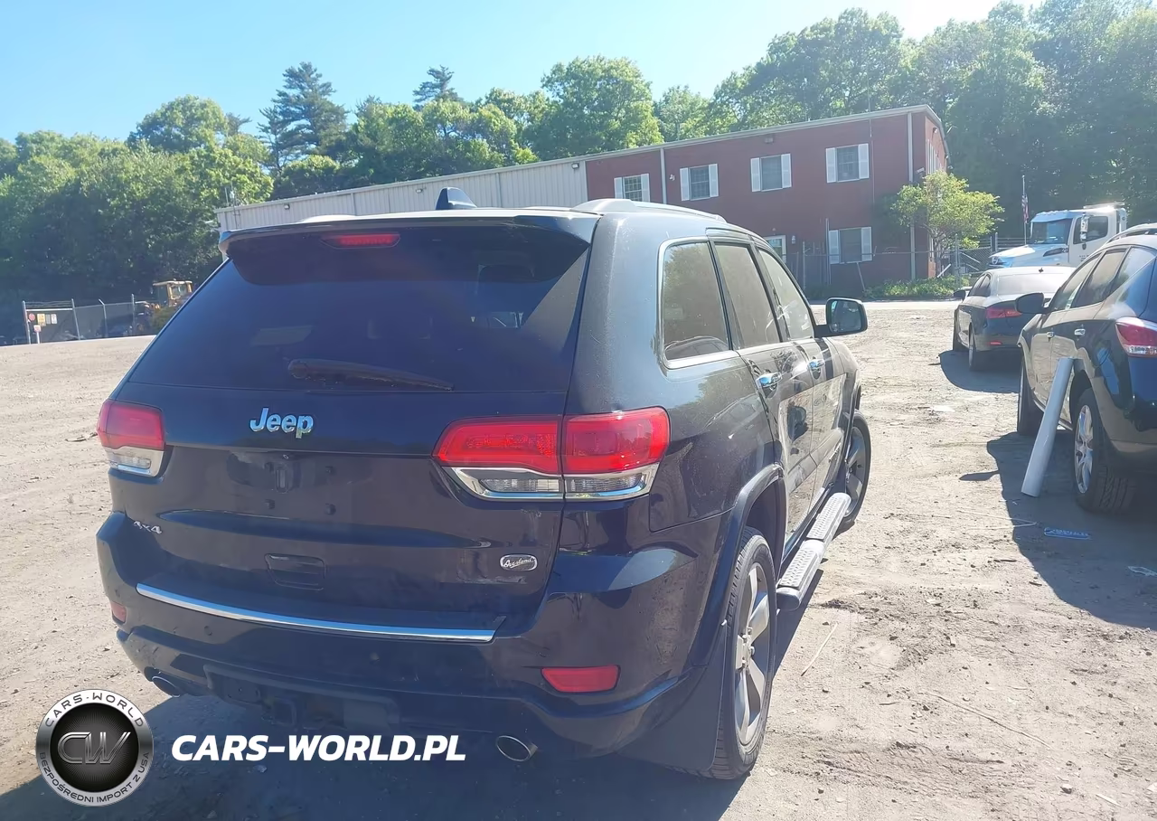 2014 Jeep Grand Cherokee Overland VIN:1C4RJFCG1EC587198 - 4