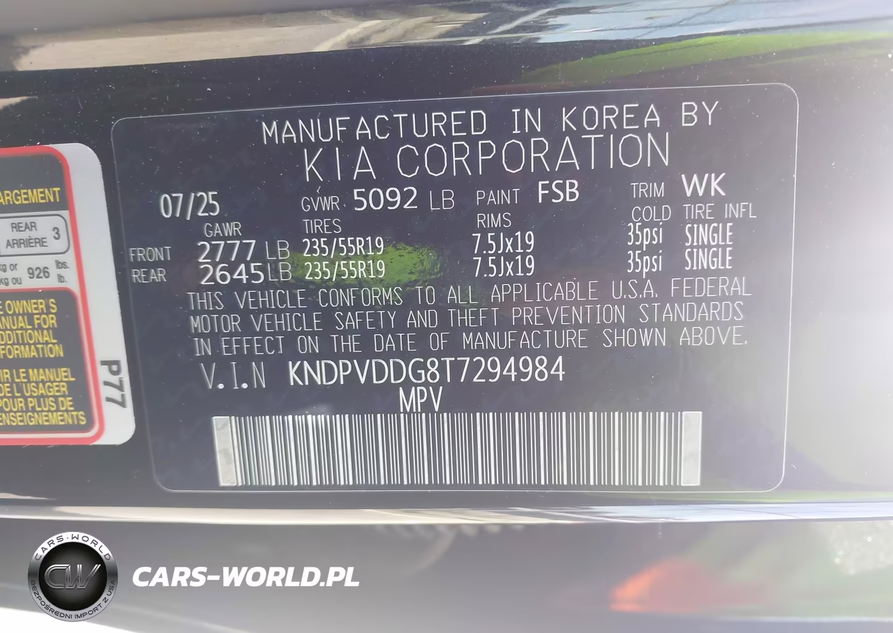 2026 Kia Sportage Hybrid X-Line VIN:KNDPVDDG8T7294984 - 9