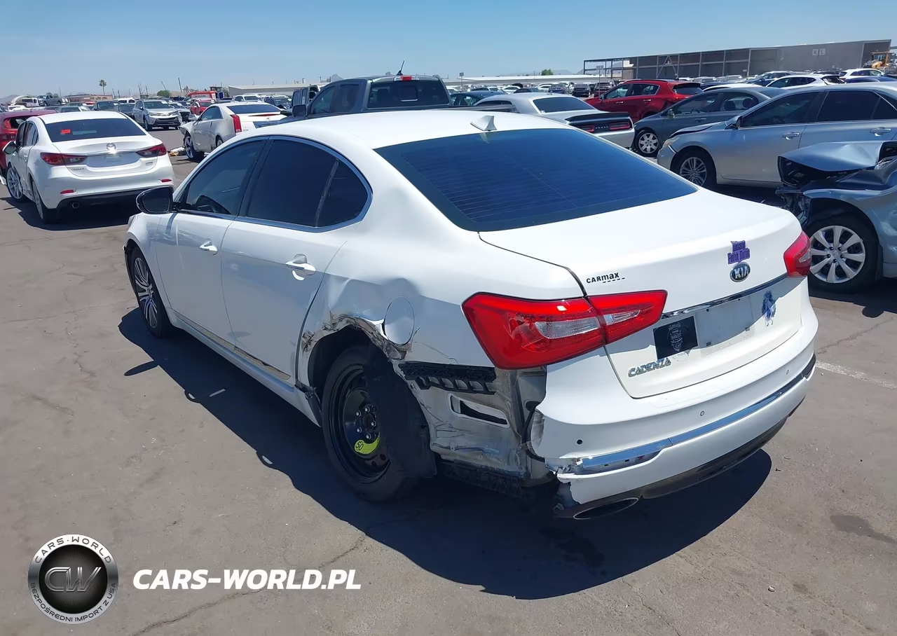 2014 Kia Cadenza Premium VIN:KNALN4D75E5152781 - 3