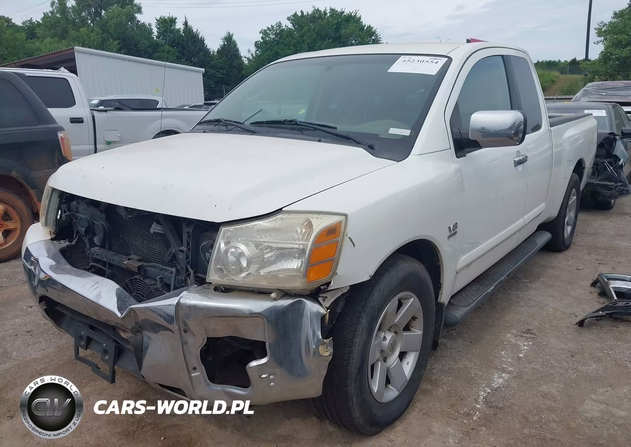 2004 Nissan Titan Le VIN:1N6AA06A44N580487 - 2