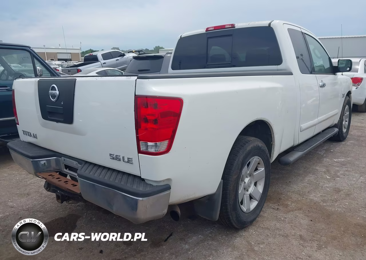 2004 Nissan Titan Le VIN:1N6AA06A44N580487 - 4