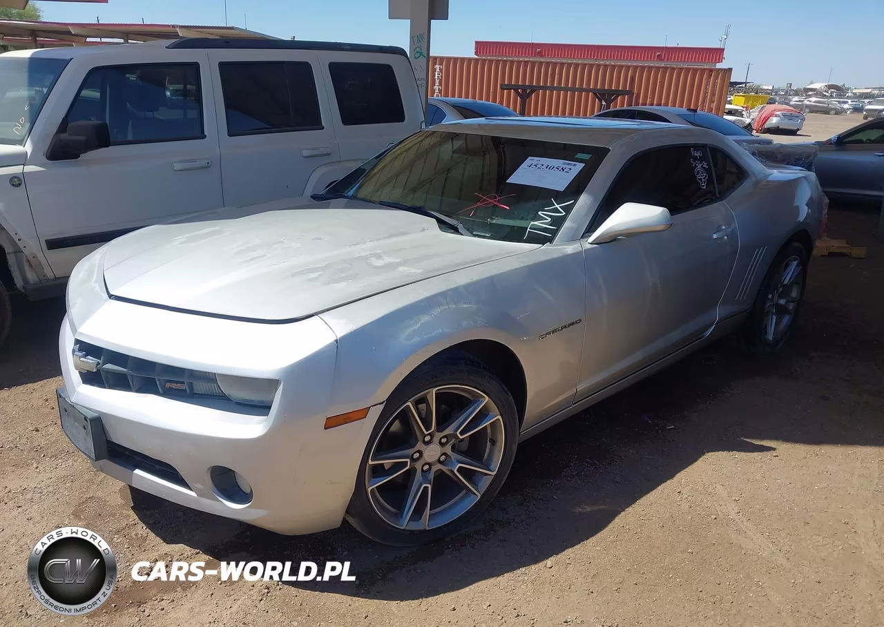 2011 Chevrolet Camaro 2Lt VIN:2G1FC1ED2B9100458 - 2
