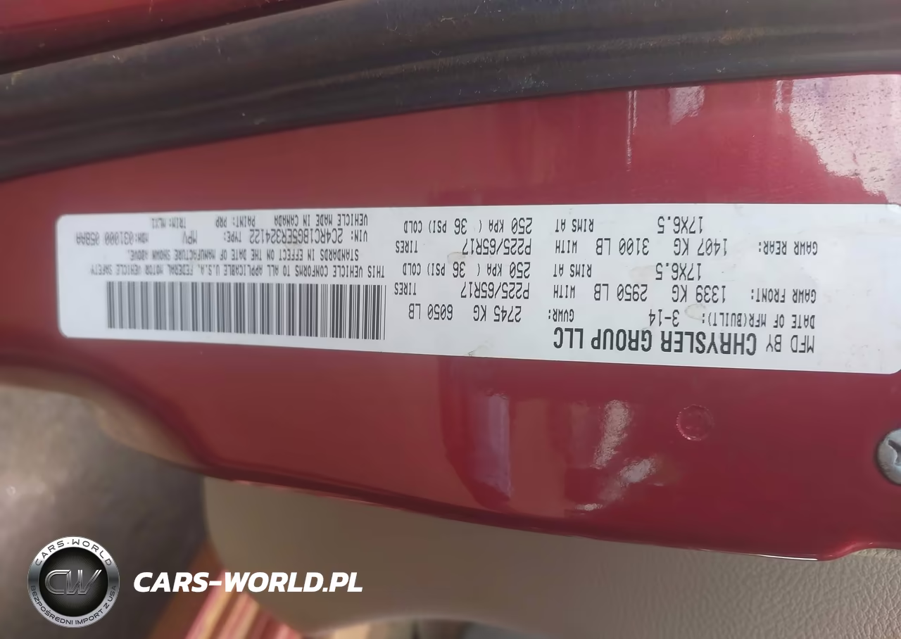 2014 Chrysler Town & Country Touring VIN:2C4RC1BG5ER324122 - 9