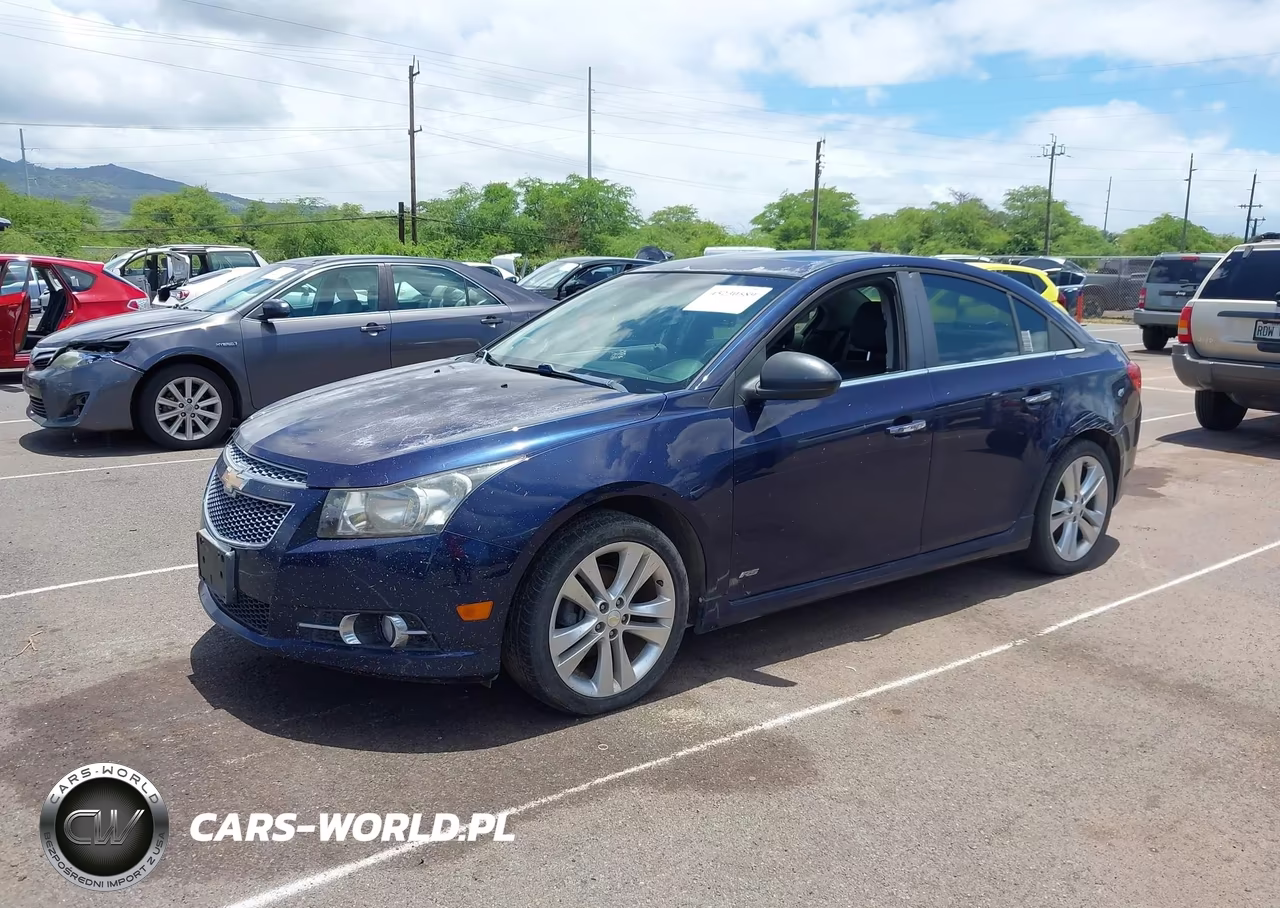 2011 Chevrolet Cruze Ltz VIN:1G1PH5S96B7172343 - 2