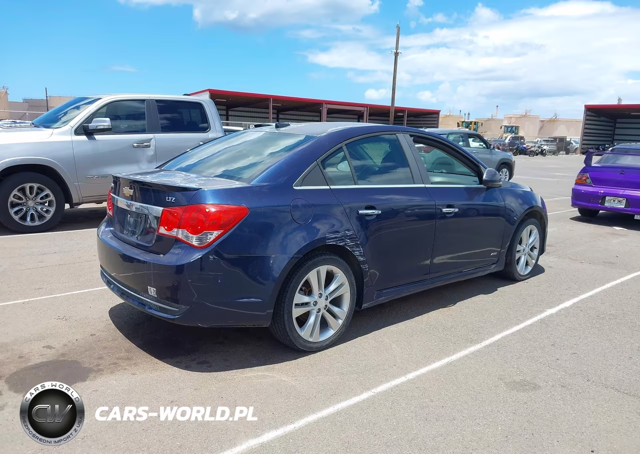 2011 Chevrolet Cruze Ltz VIN:1G1PH5S96B7172343 - 4