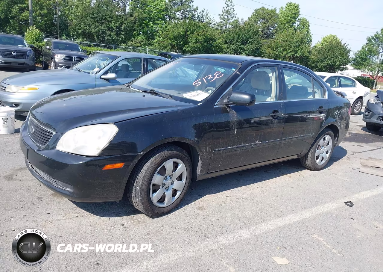 2008 Kia Optima Lx VIN:KNAGE123685235138 - 2