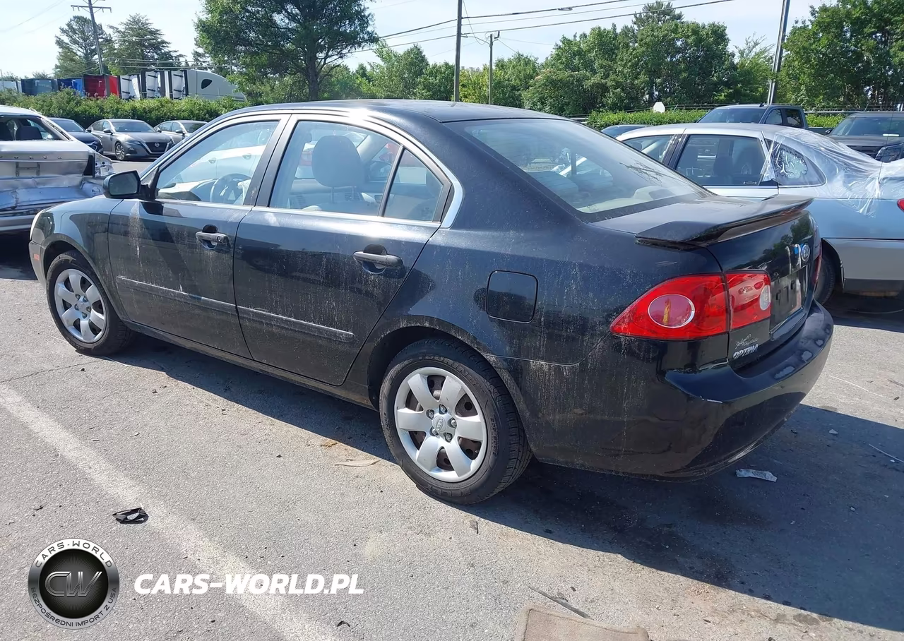 2008 Kia Optima Lx VIN:KNAGE123685235138 - 3