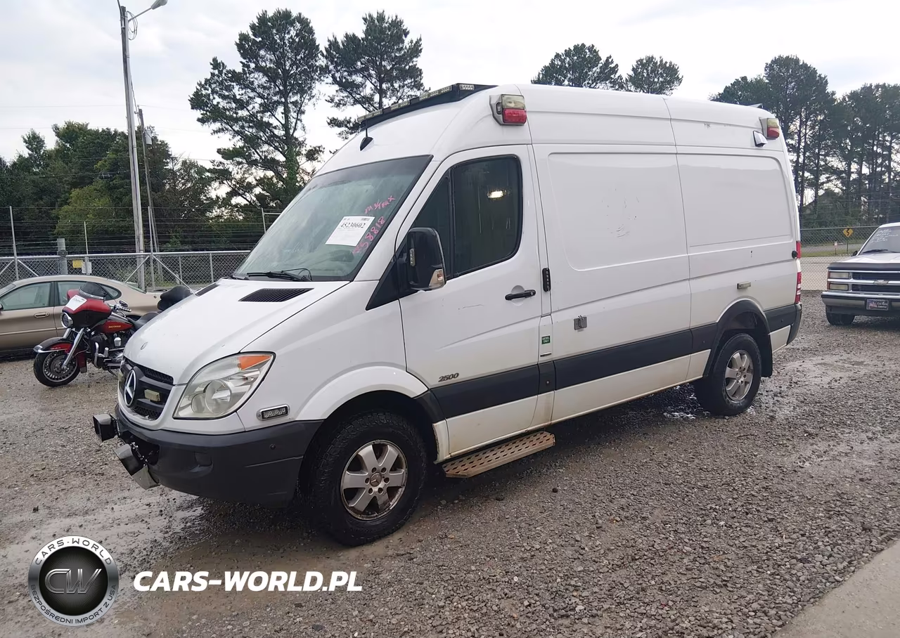 2013 Mercedes-Benz Sprinter 2500 Normal Roof VIN:WD3PE7CD0D5758818 - 2
