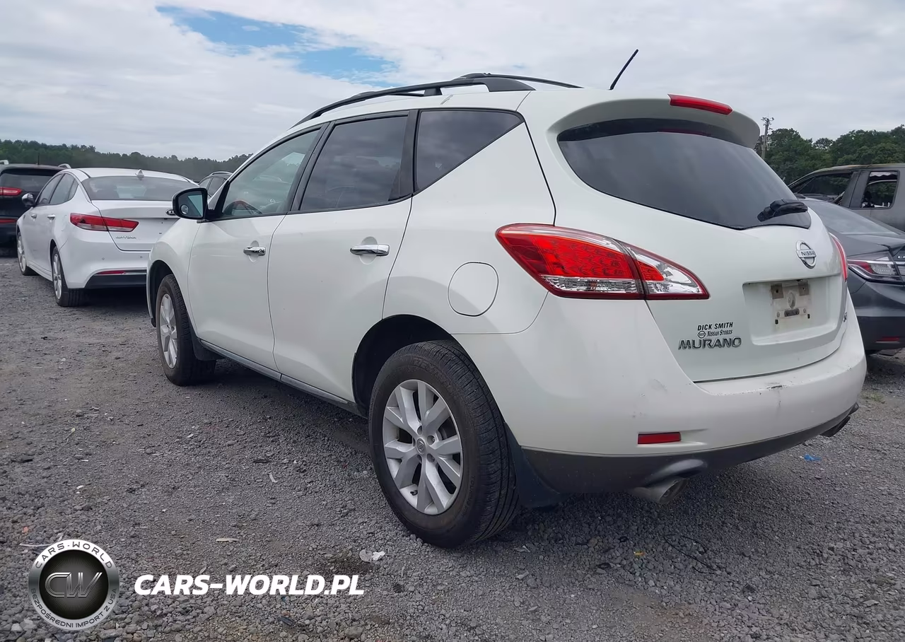 2011 Nissan Murano Sv VIN:JN8AZ1MU0BW055937 - 3