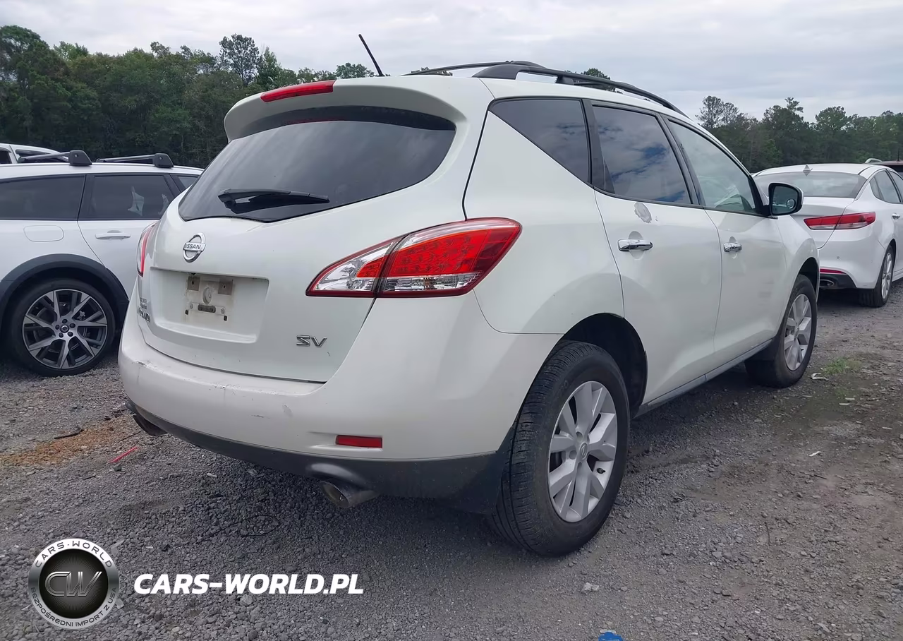 2011 Nissan Murano Sv VIN:JN8AZ1MU0BW055937 - 4
