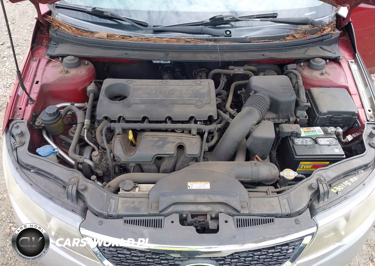 2010 Kia Forte Ex VIN:KNAFU4A27A5261407 - 10