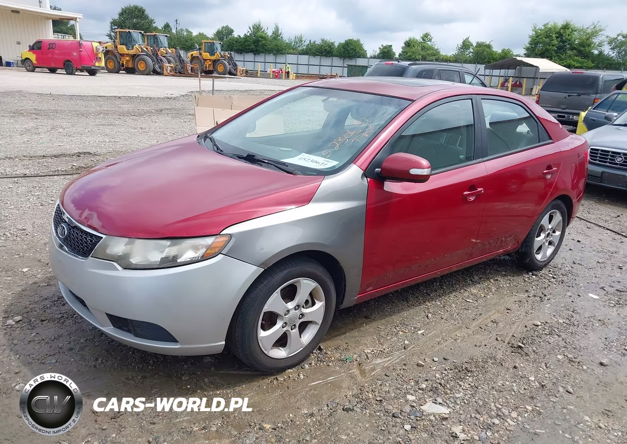 2010 Kia Forte Ex VIN:KNAFU4A27A5261407 - 2