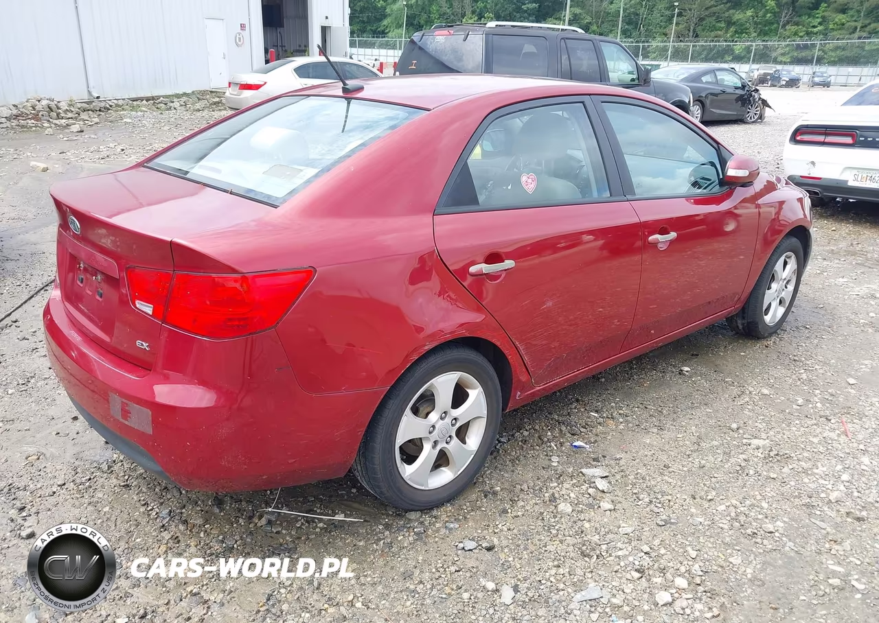 2010 Kia Forte Ex VIN:KNAFU4A27A5261407 - 4