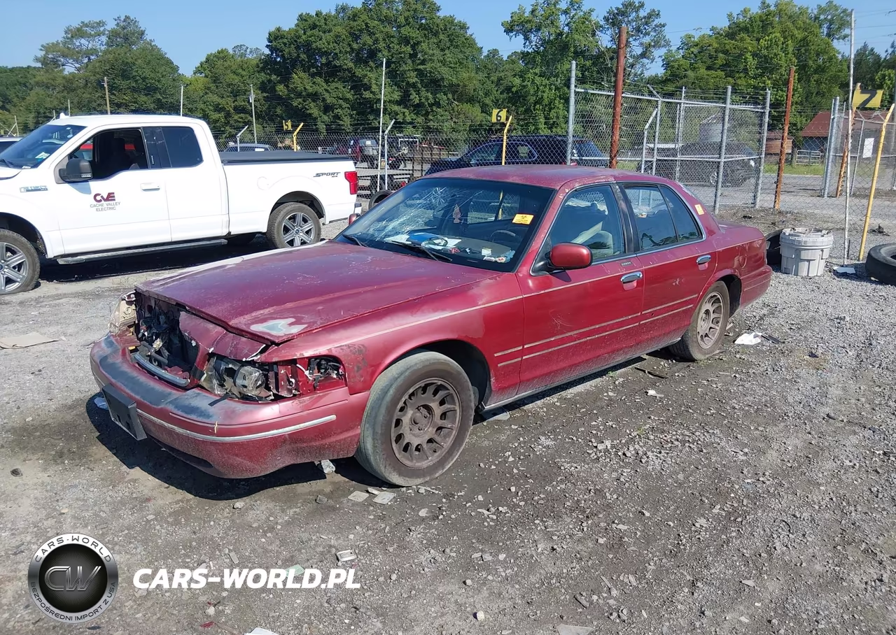 1999 Ford Crown Victoria Lx VIN:2FAFP74W8XX241402 - 2