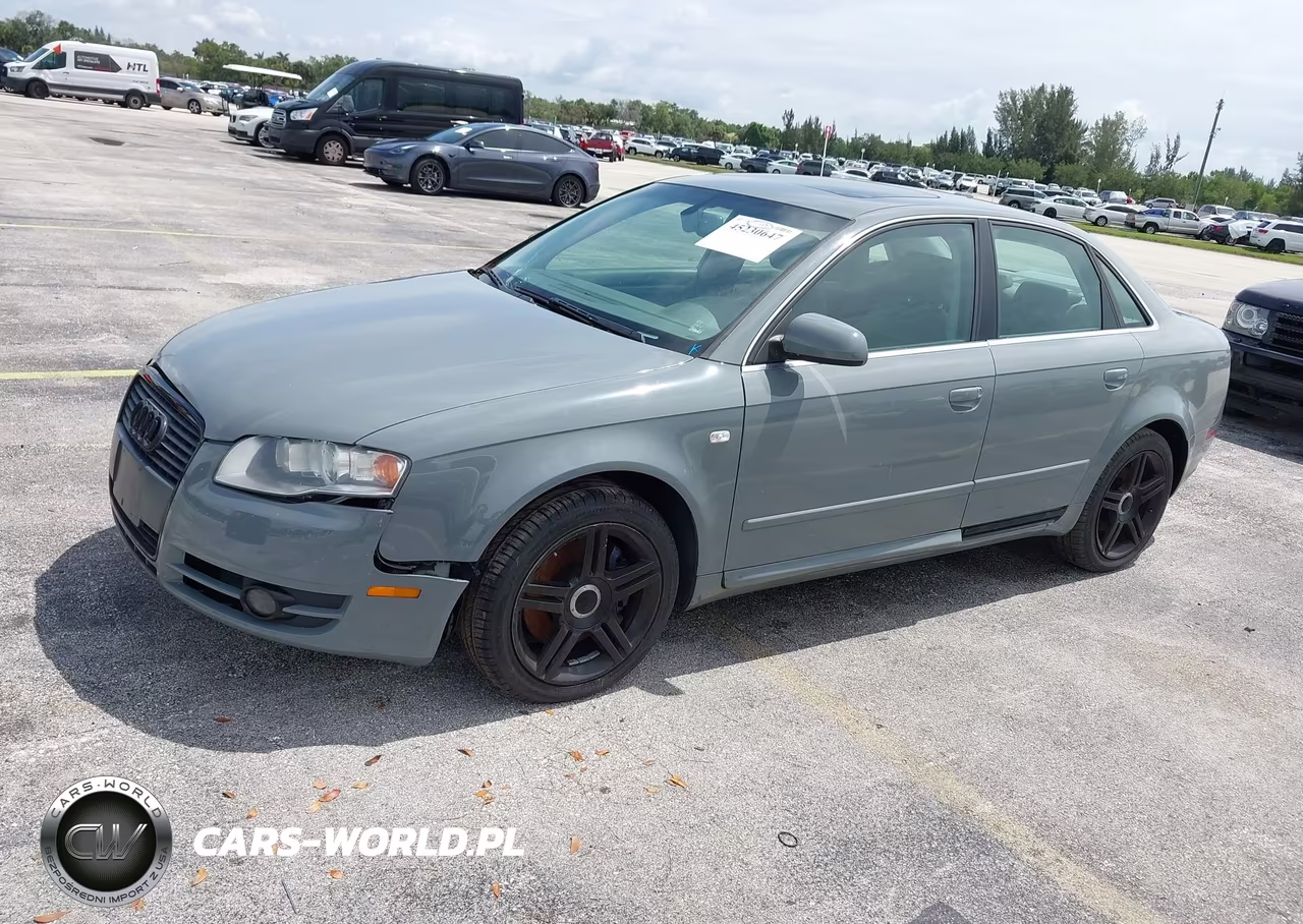 2008 Audi A4 2.0T VIN:WAUDF78E18A024609 - 2