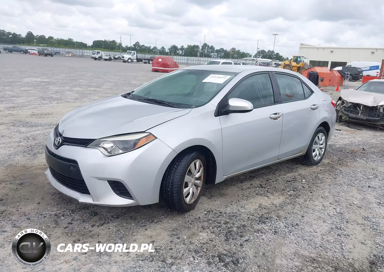 2014 Toyota Corolla Le VIN:2T1BURHE4EC089585 - 2