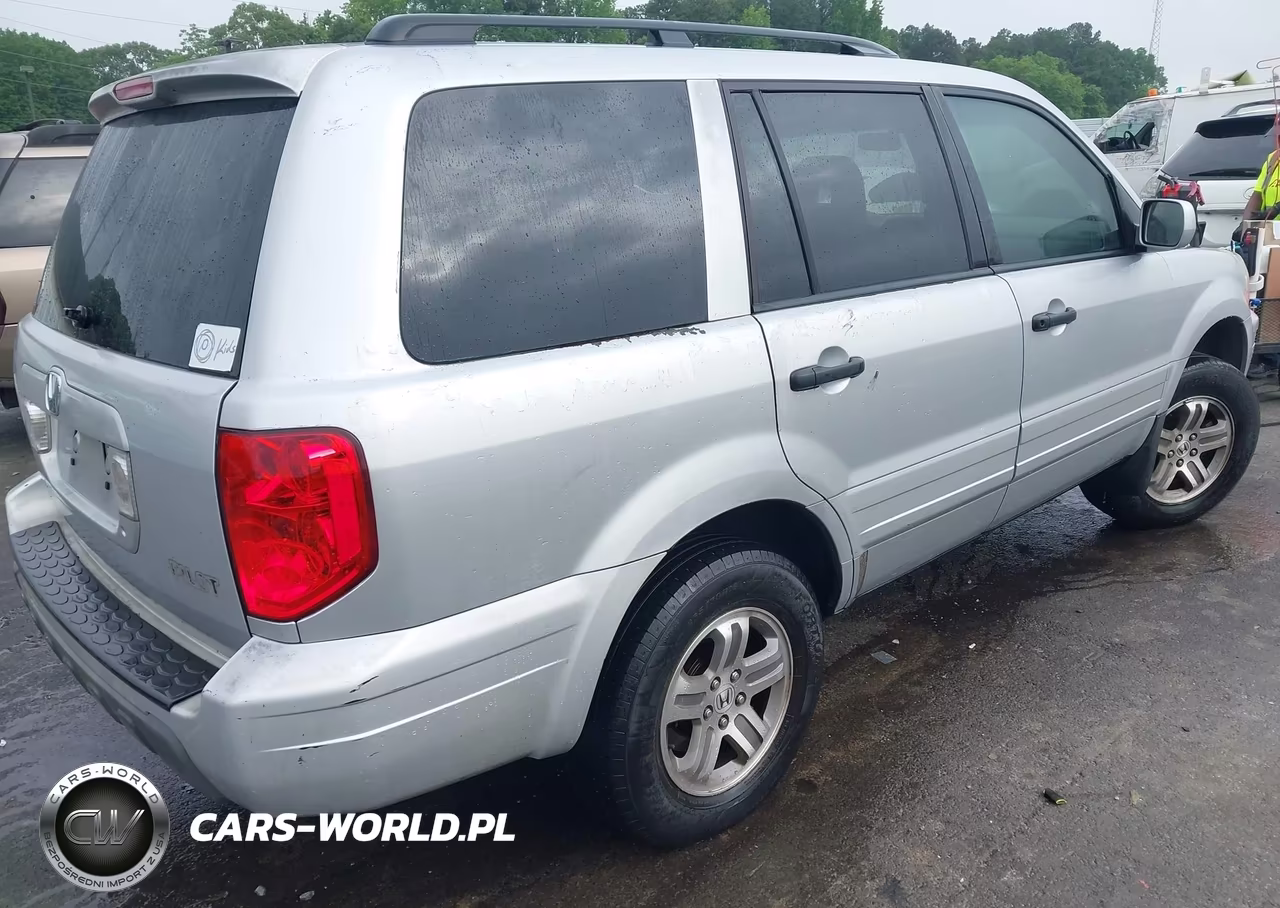2004 Honda Pilot Ex VIN:2HKYF18404H503843 - 4