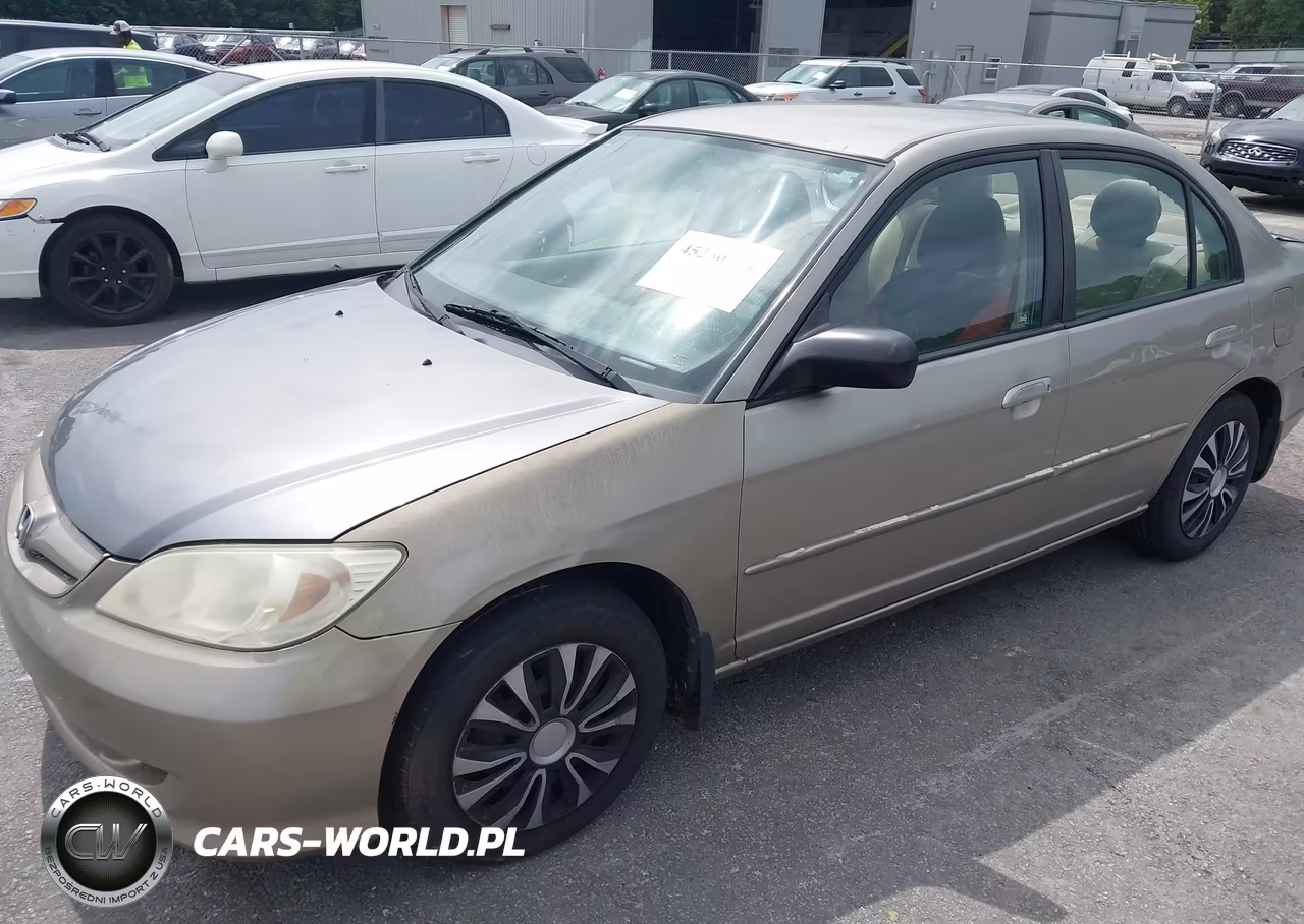 2005 Honda Civic Lx VIN:2HGES16565H604259 - 2
