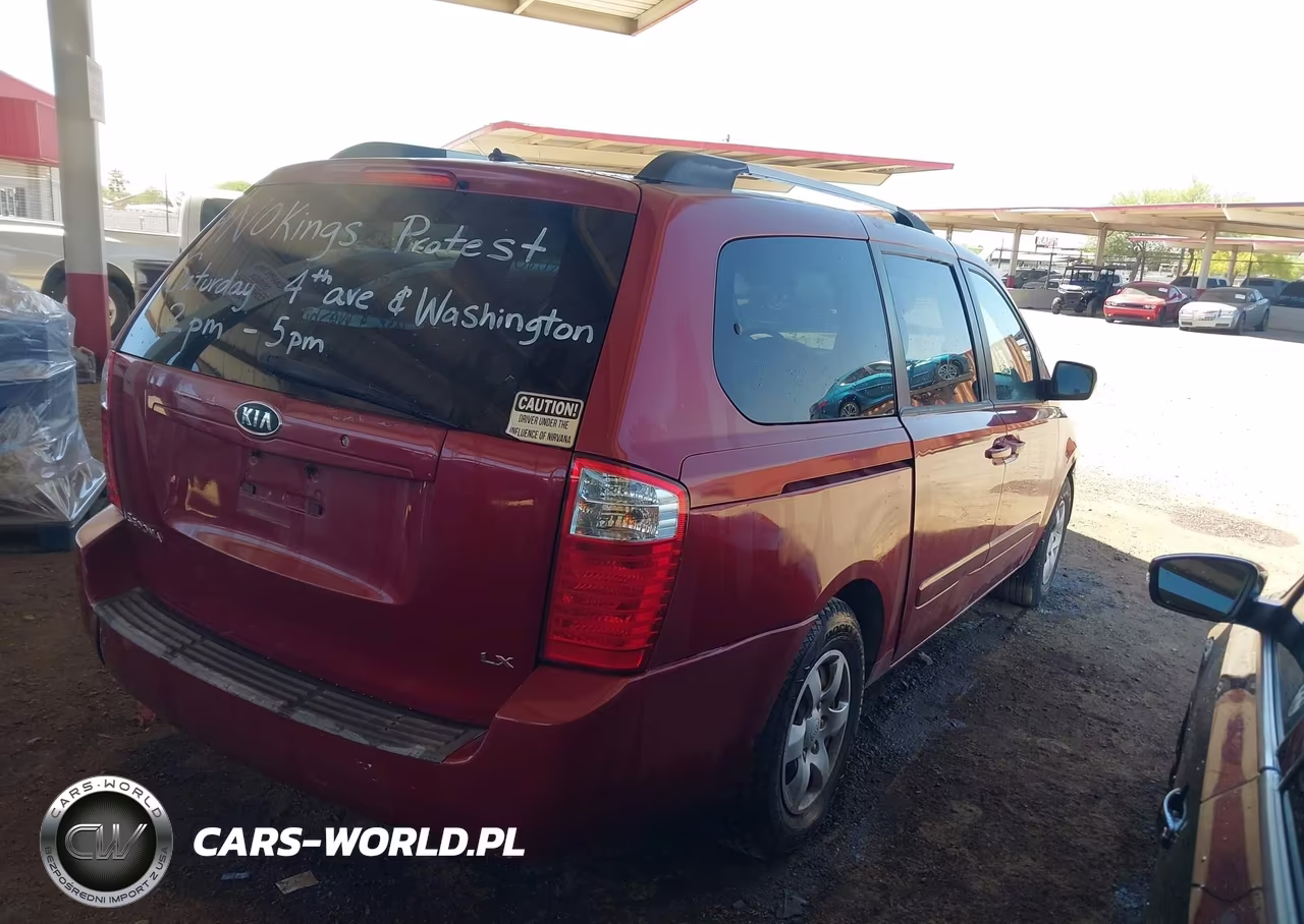 2009 Kia Sedona Lx VIN:KNDMB233796304482 - 4