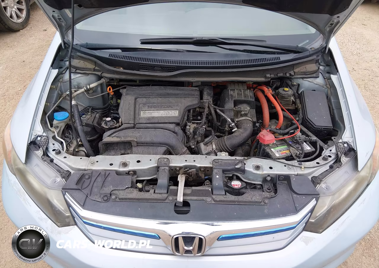 2012 Honda Civic Hybrid VIN:JHMFB4F28CS001313 - 10