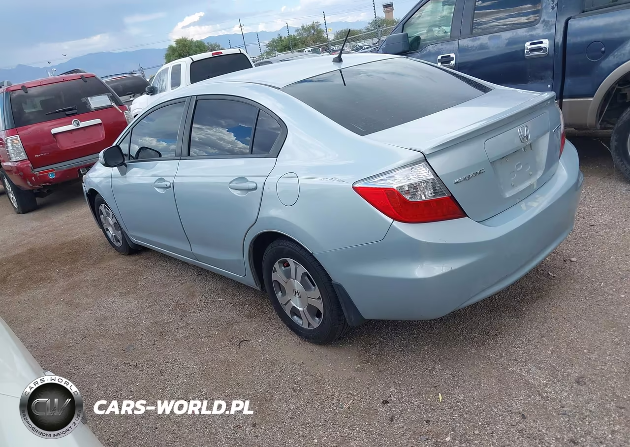 2012 Honda Civic Hybrid VIN:JHMFB4F28CS001313 - 3