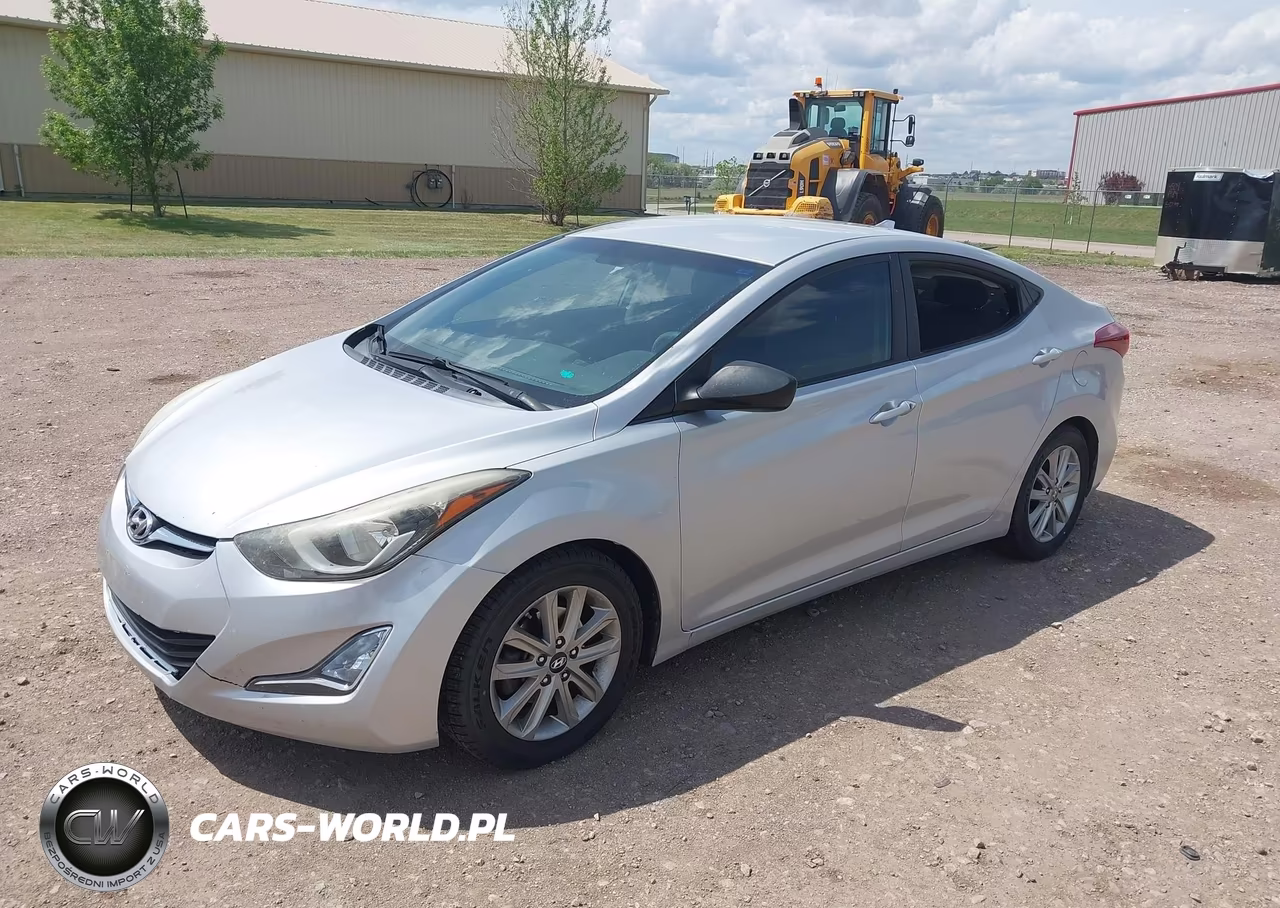 2016 Hyundai Elantra Se VIN:KMHDH4AE9GU587292 - 2
