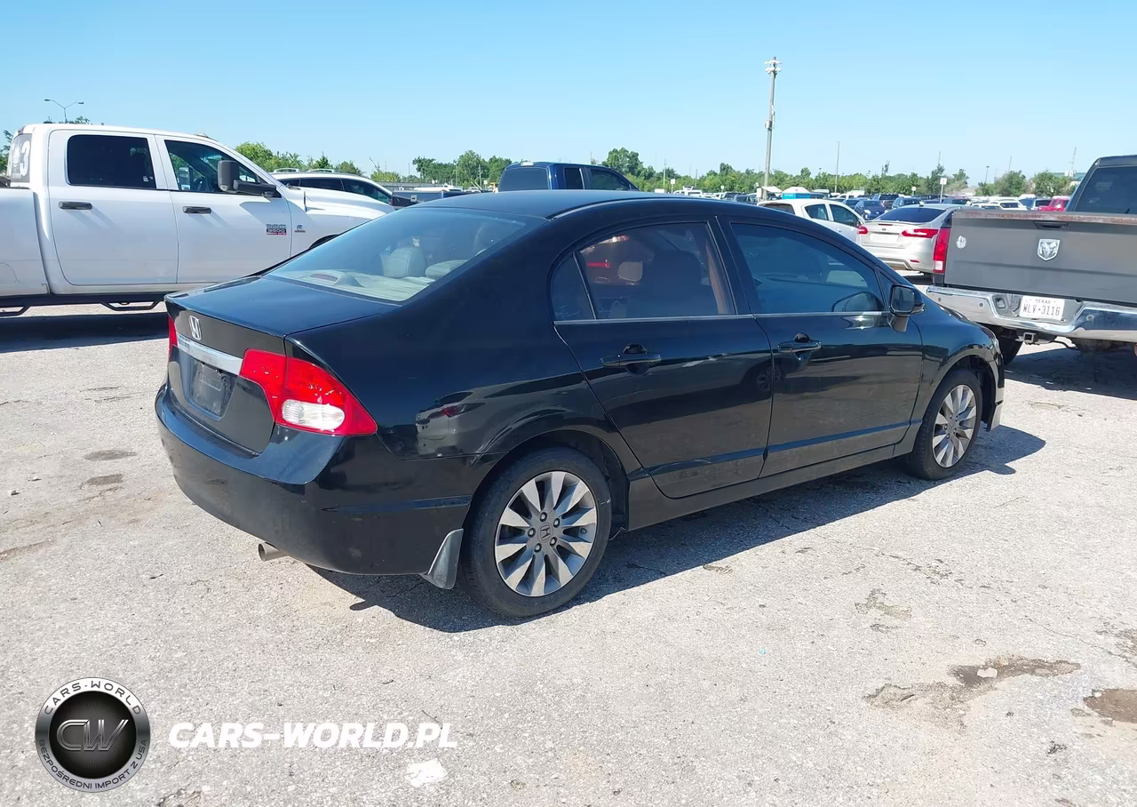 2010 Honda Civic Lx VIN:19XFA1F58AE069687 - 4