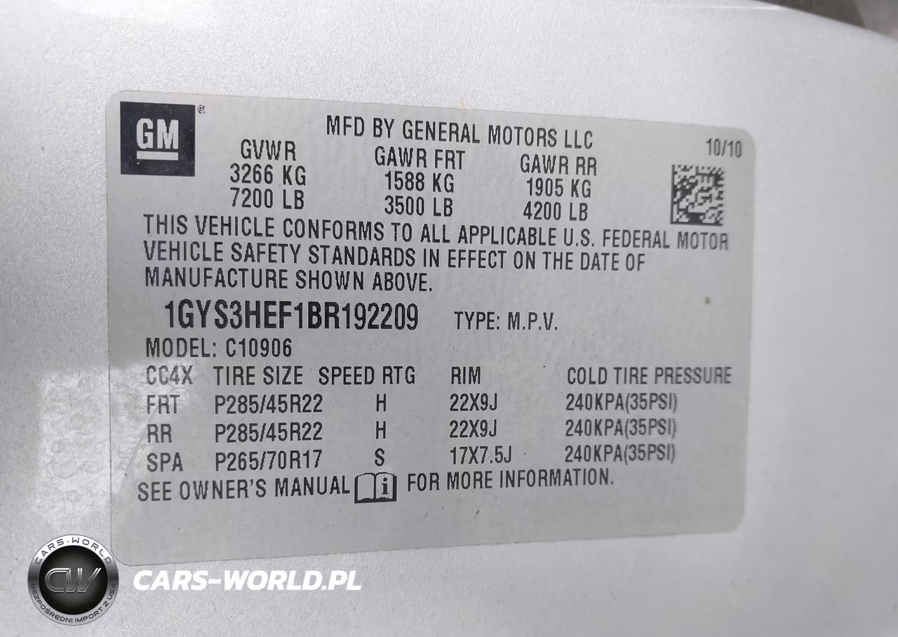 2011 Cadillac Escalade Esv Luxury VIN:1GYS3HEF1BR192209 - 9