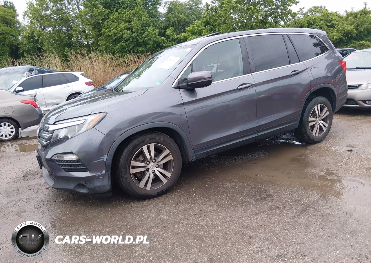2016 Honda Pilot Ex-L VIN:5FNYF5H78GB042296 - 2