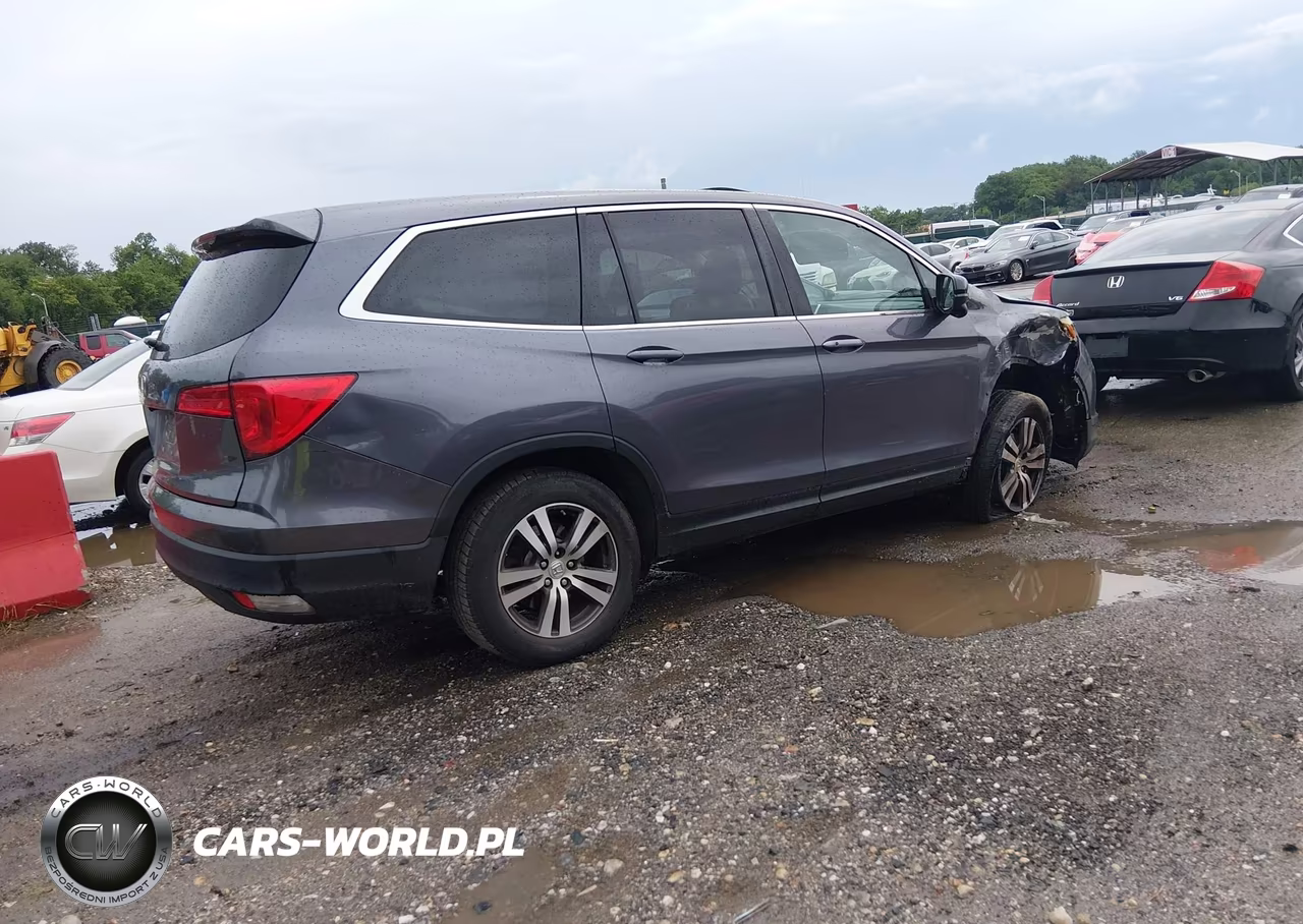 2016 Honda Pilot Ex-L VIN:5FNYF5H78GB042296 - 4