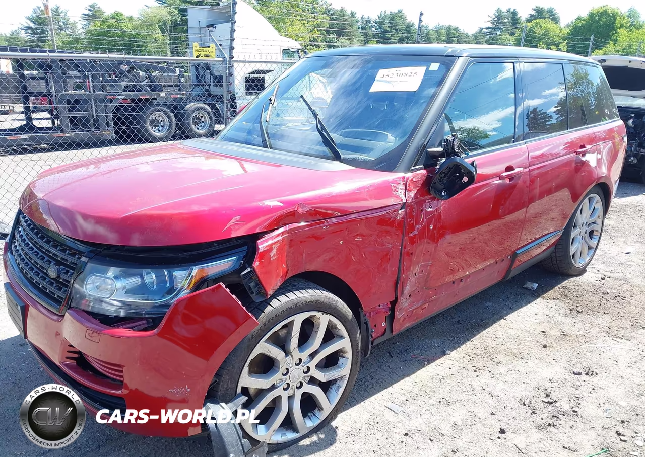 2016 Land Rover Range Rover 3.0L V6 Supercharged Hse VIN:SALGS2PF0GA310158 - 2