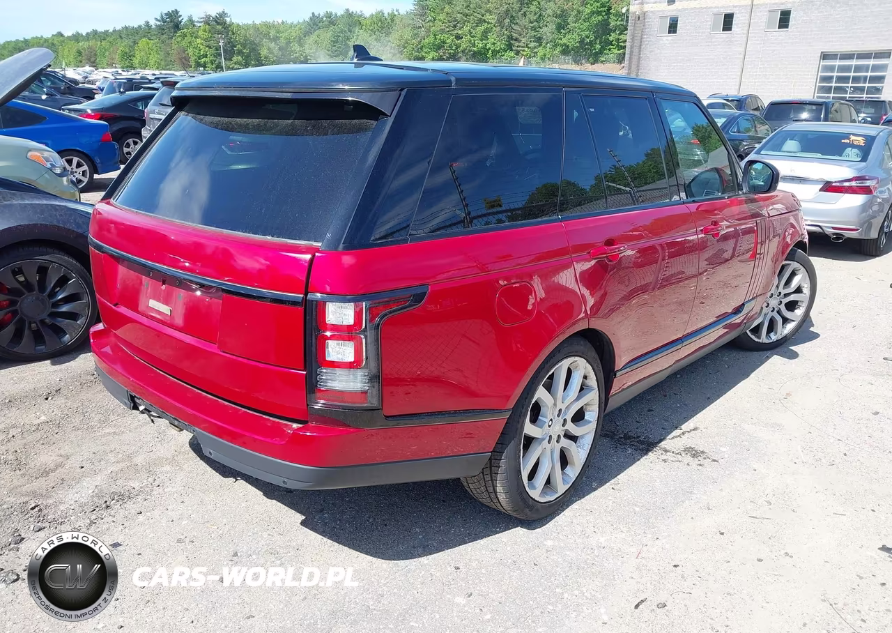 2016 Land Rover Range Rover 3.0L V6 Supercharged Hse VIN:SALGS2PF0GA310158 - 4