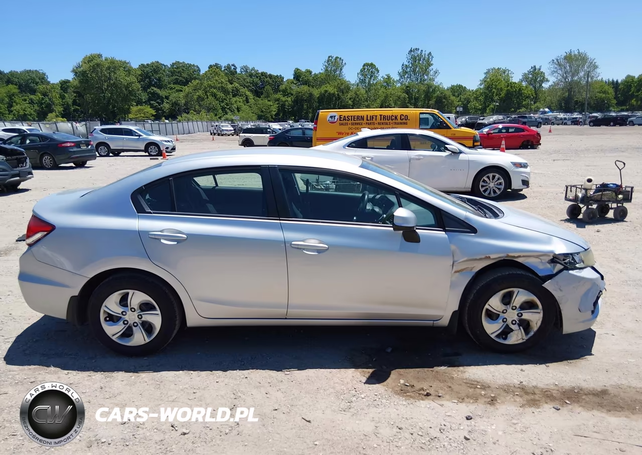 2013 Honda Civic Lx VIN:19XFB2F56DE238676 - 13
