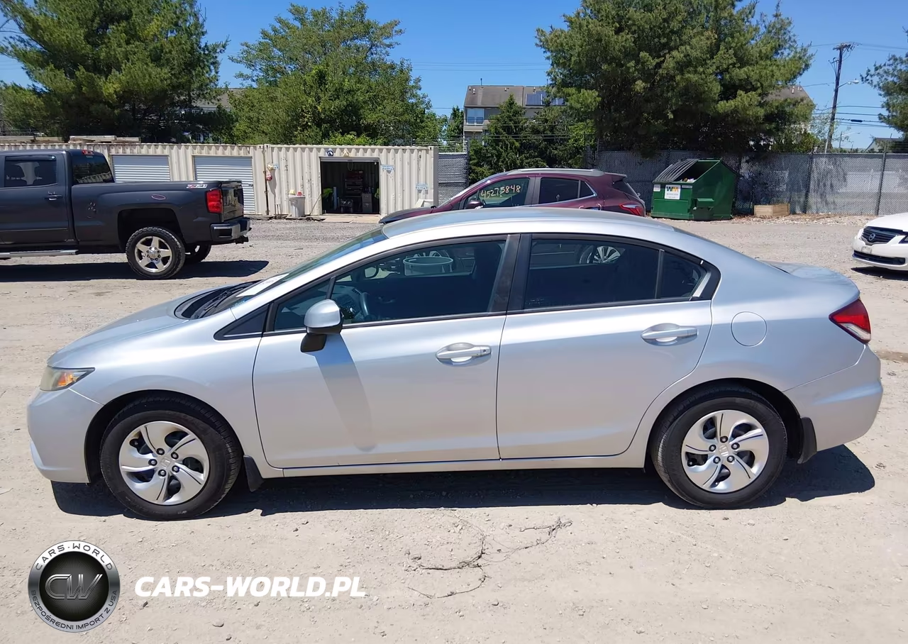 2013 Honda Civic Lx VIN:19XFB2F56DE238676 - 14