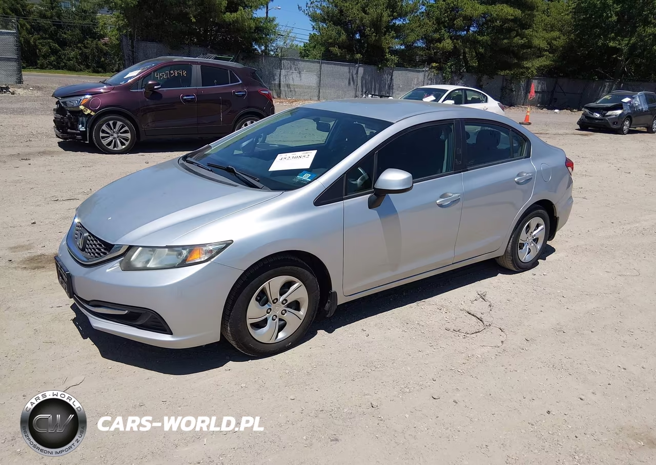 2013 Honda Civic Lx VIN:19XFB2F56DE238676 - 2