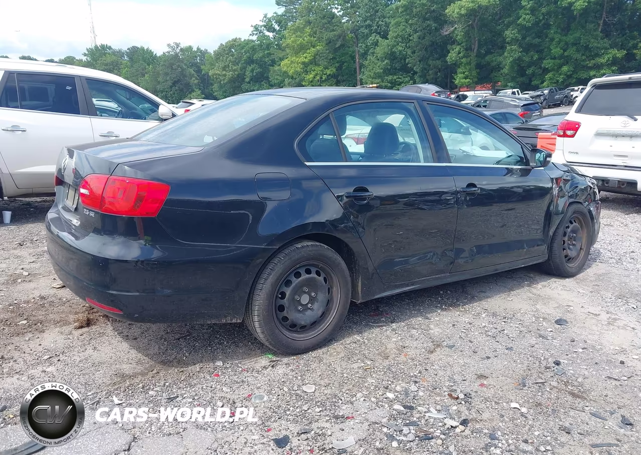 2013 Volkswagen Jetta 2.5L Se VIN:3VWDP7AJ1DM417897 - 4