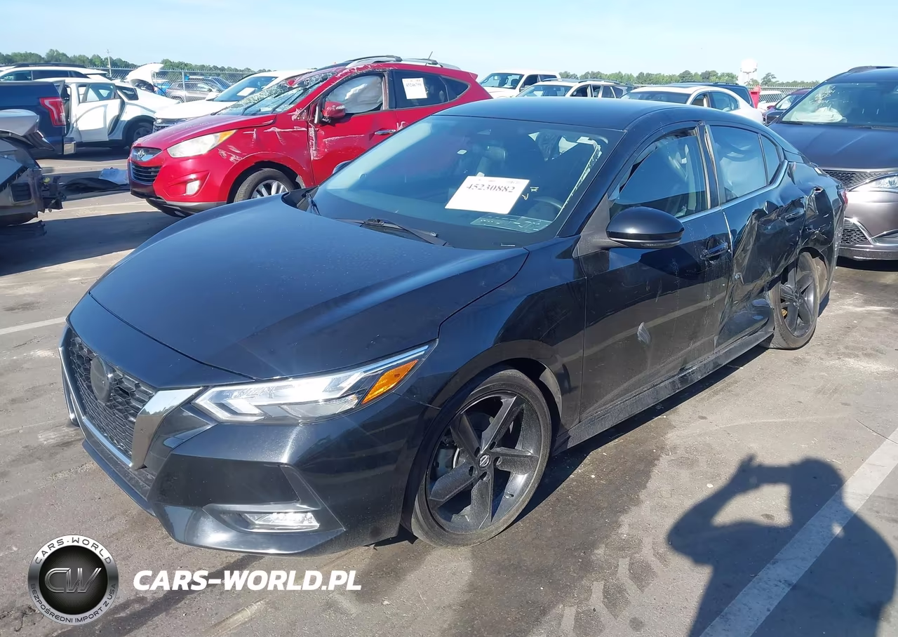 2021 Nissan Sentra Sr Xtronic Cvt VIN:3N1AB8DV3MY280191 - 2