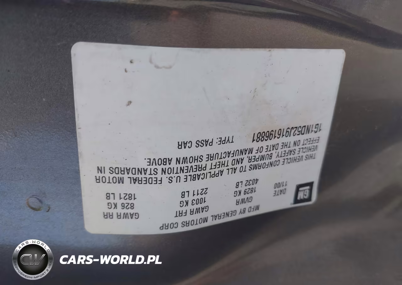 2001 Chevrolet Malibu VIN:1G1ND52J916196881 - 9