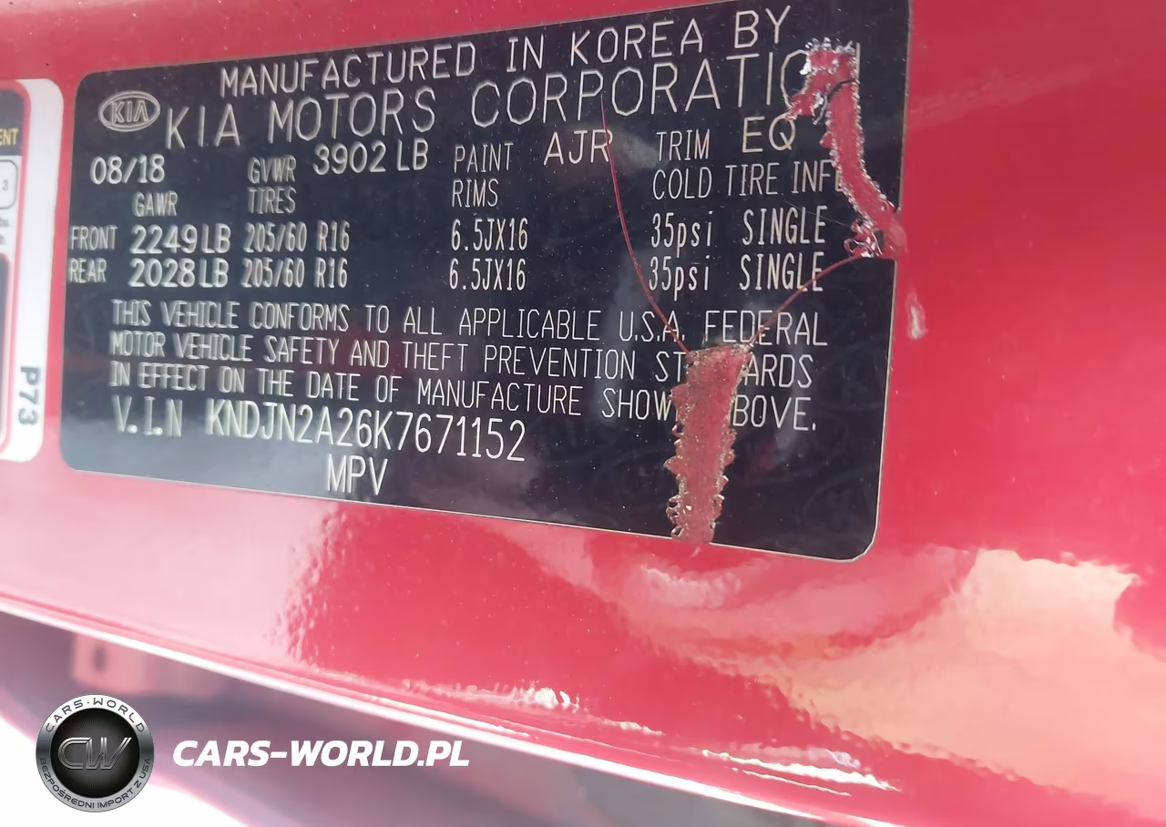 2019 Kia Soul VIN:KNDJN2A26K7671152 - 9