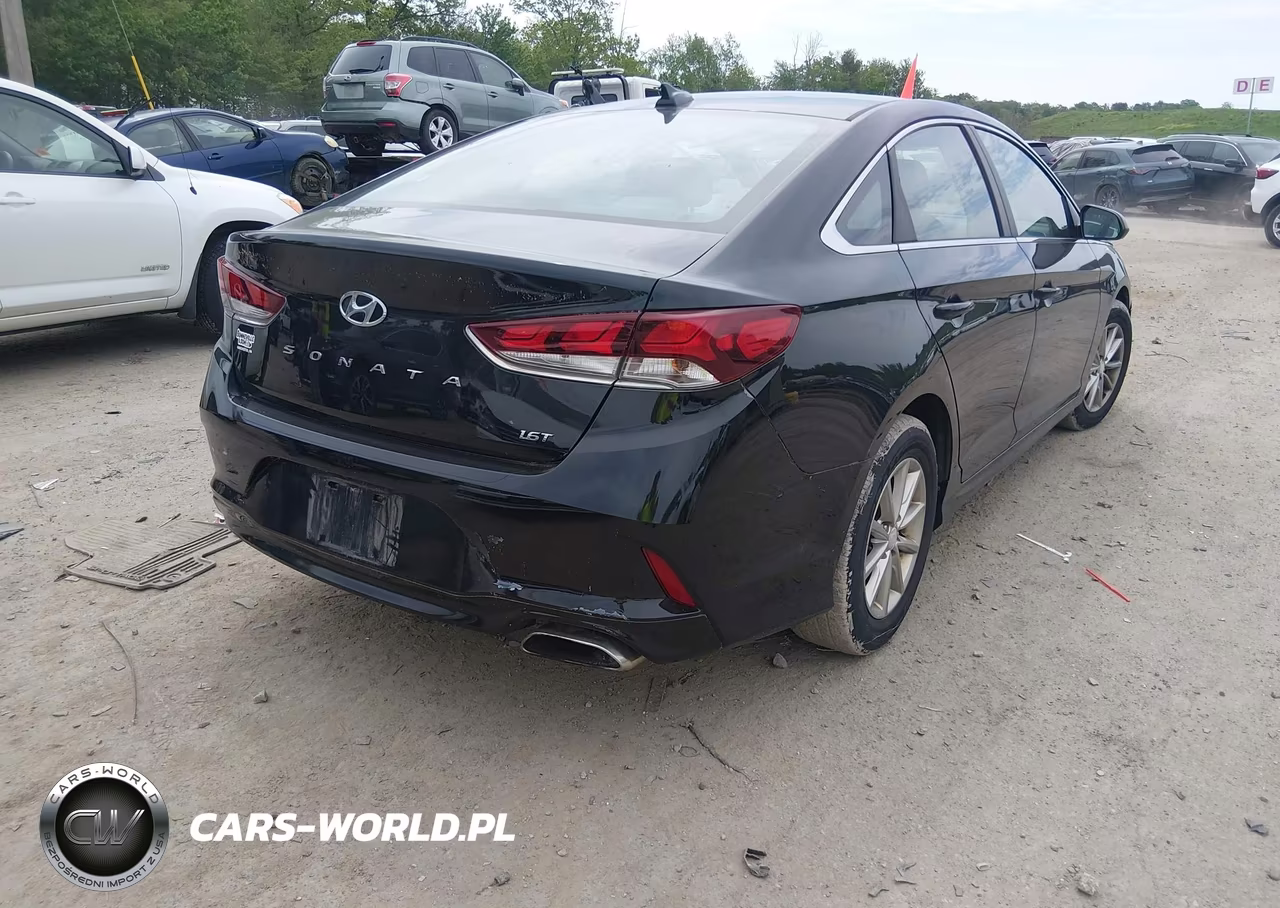 2018 Hyundai Sonata Eco VIN:5NPE24AA7JH710418 - 4