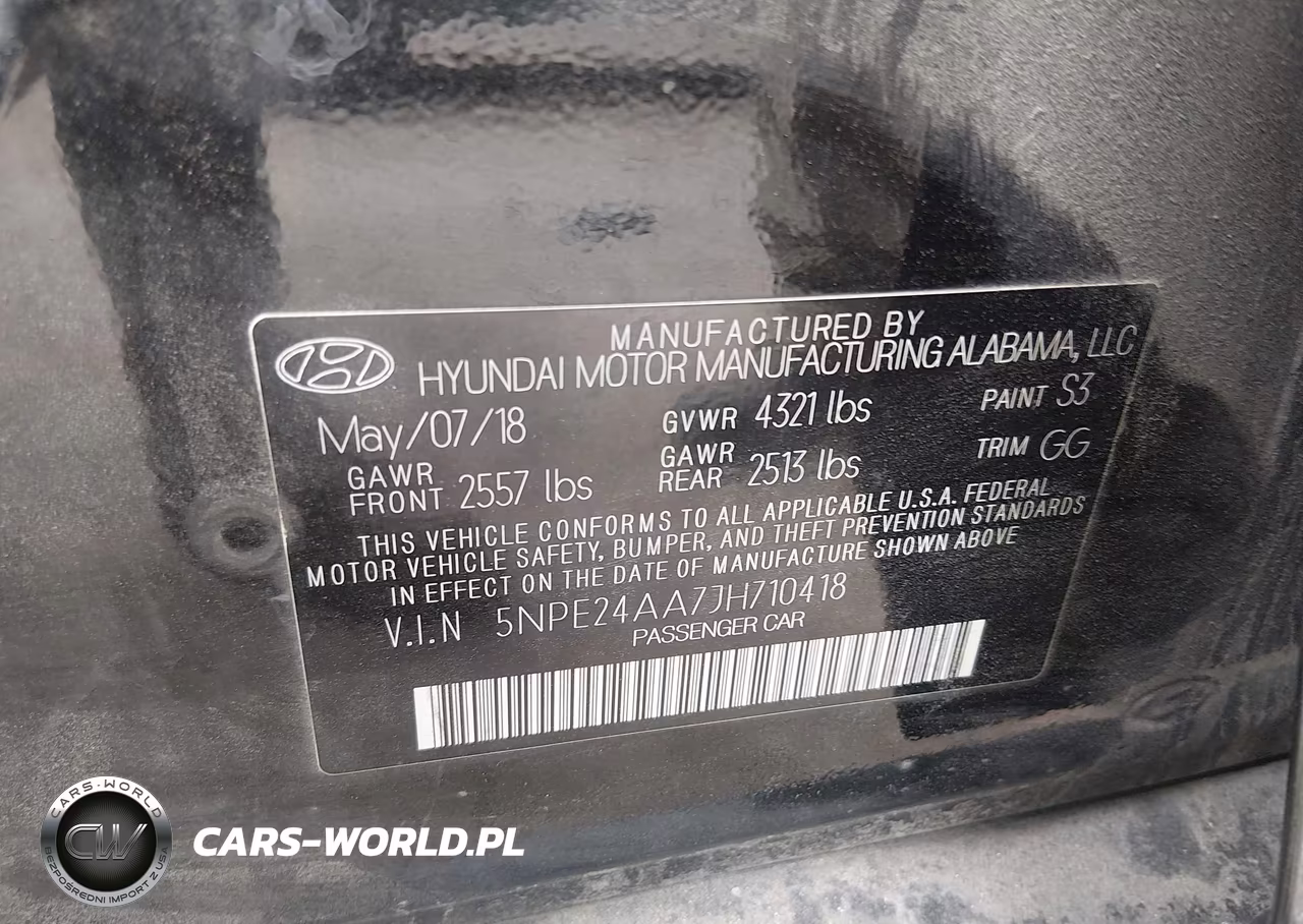 2018 Hyundai Sonata Eco VIN:5NPE24AA7JH710418 - 9