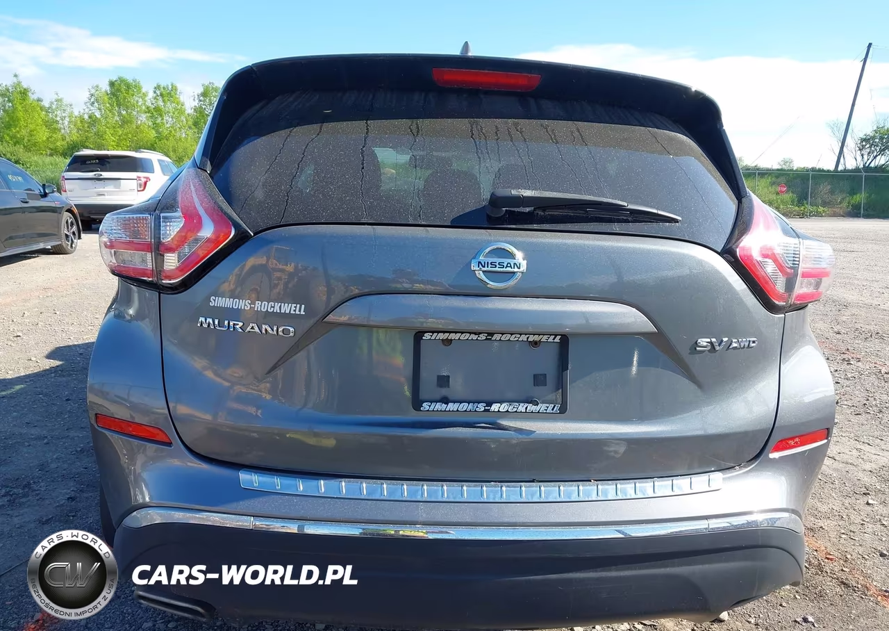 2017 Nissan Murano Sv VIN:5N1AZ2MH4HN154341 - 17