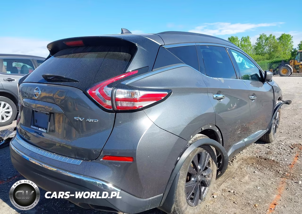 2017 Nissan Murano Sv VIN:5N1AZ2MH4HN154341 - 4