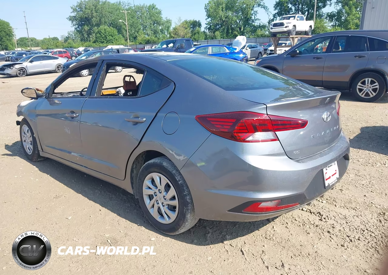 2019 Hyundai Elantra Se VIN:KMHD74LF2KU863815 - 3