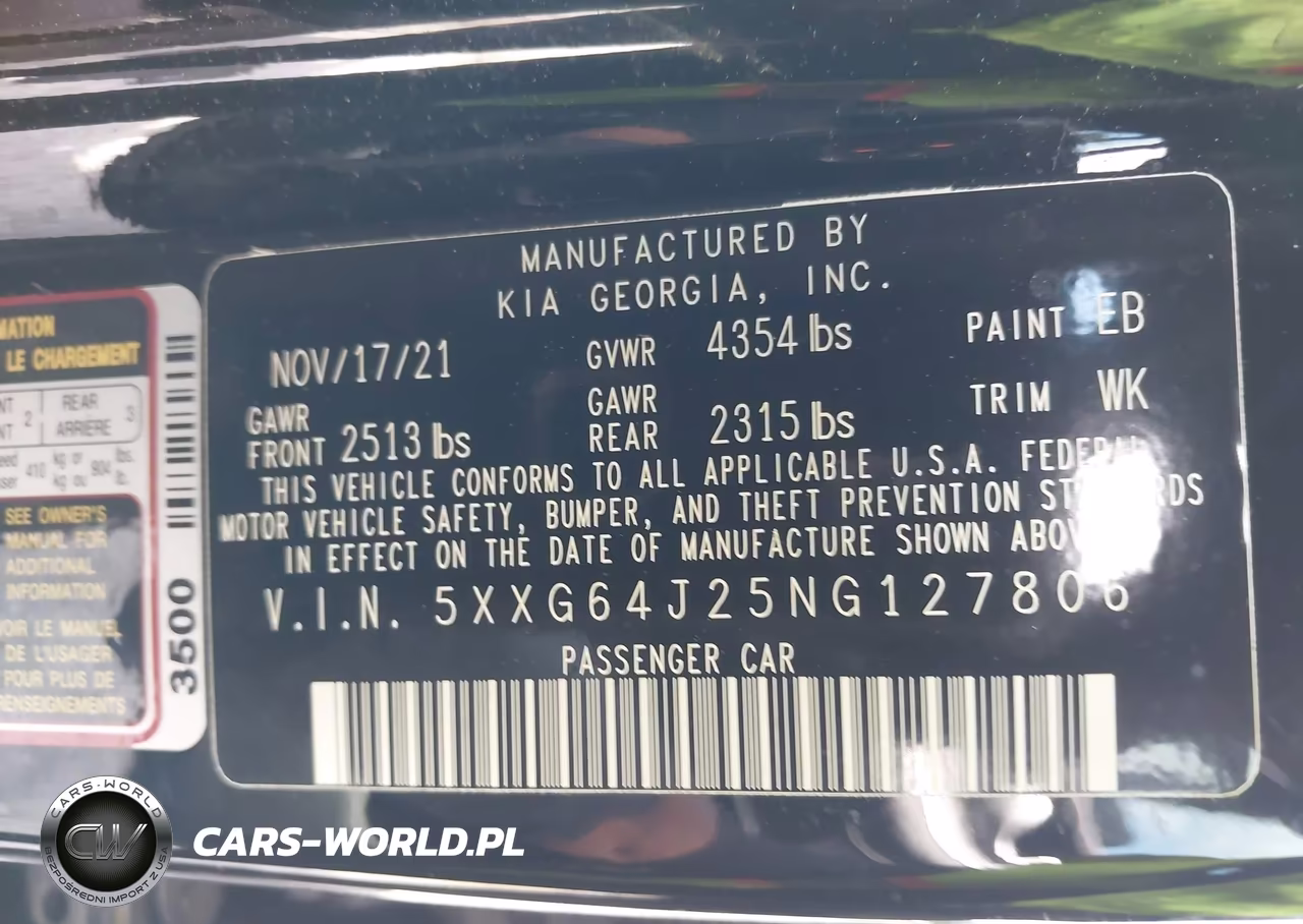 2022 Kia K5 Gt-Line VIN:5XXG64J25NG127806 - 9