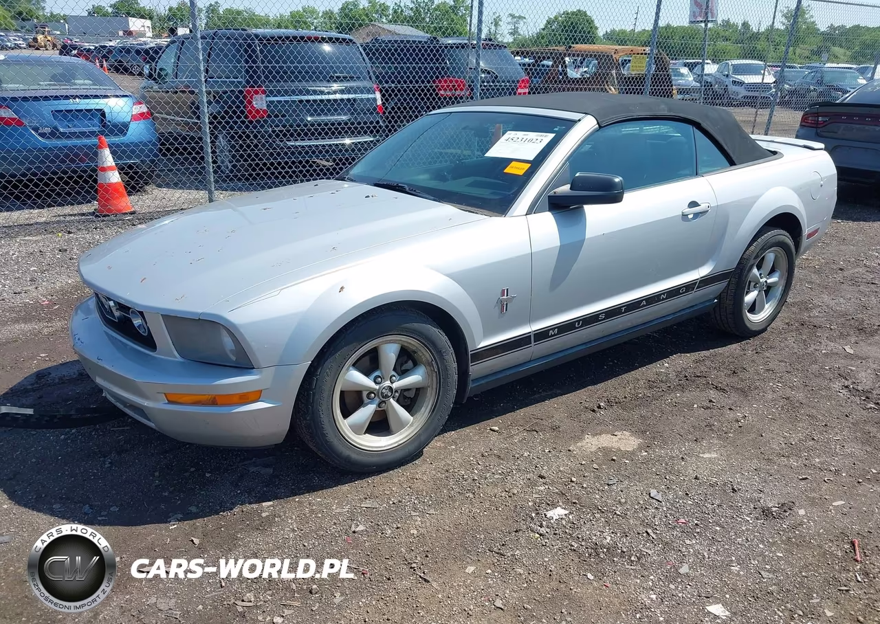 2007 Ford Mustang V6 Deluxe-V6 Premium VIN:1ZVFT84N275335194 - 2