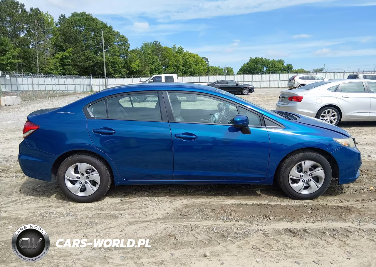 2014 Honda Civic Lx VIN:19XFB2F57EE263328 - 13