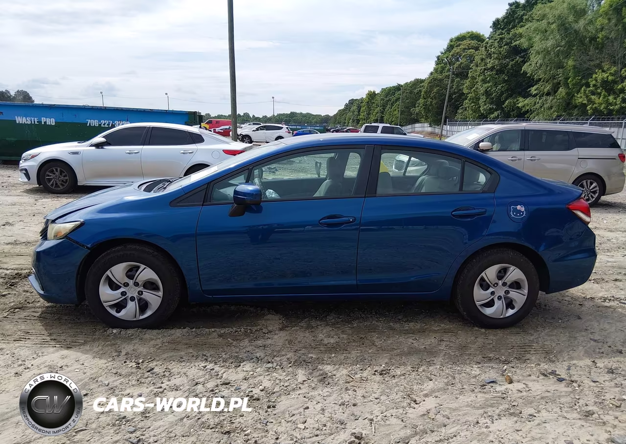 2014 Honda Civic Lx VIN:19XFB2F57EE263328 - 14