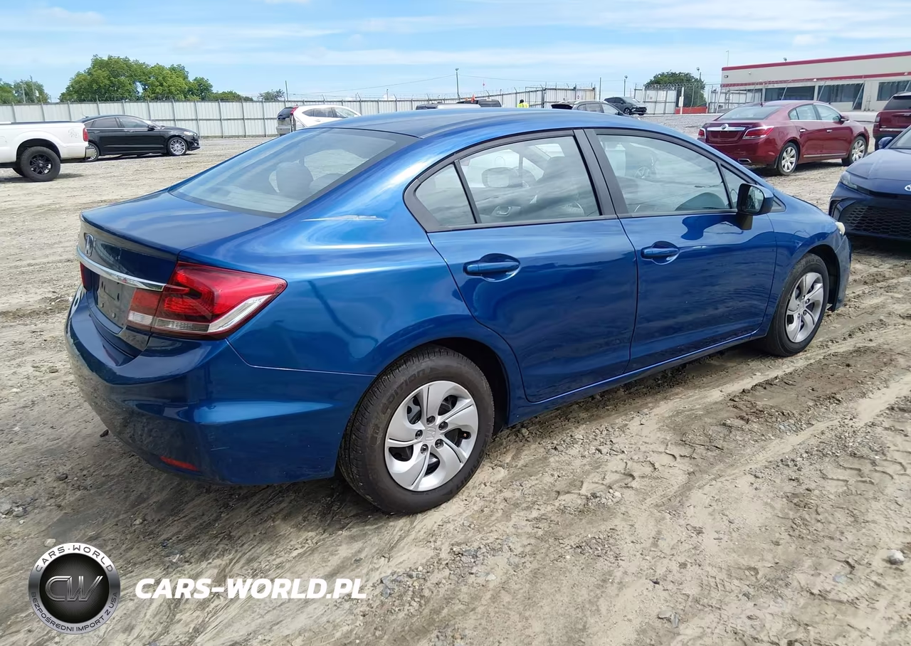 2014 Honda Civic Lx VIN:19XFB2F57EE263328 - 4