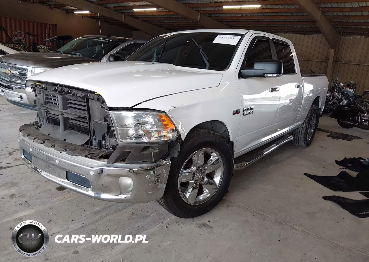 2017 Ram 1500 Big Horn 4X2 6'4 Box VIN:1C6RR6TT2HS550233 - 2